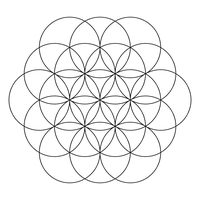 曼荼羅ぬりえ 31番
