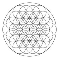 曼荼羅ぬりえ 34番